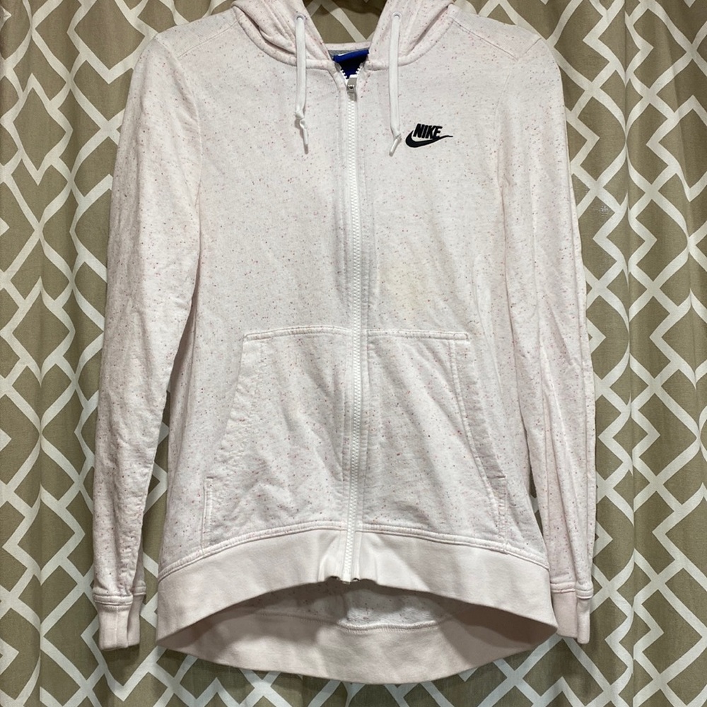 Women's Nike Speckle Fleece Zip-Up Hoodie XS